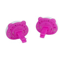 2 pcs Air Fresheners Panda Car Perfume with Two Clips (Pink)