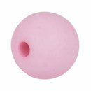 100PCs Acrylic Spacer Beads Round Mixed 10mm(3/8 inch)Dia.