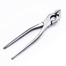 Bent Handle Multifunctional Steel Plier Flat Nose Leather Edge Adjustment Bag