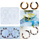 DIY Earring Necklace Pendant Silicone Casting Mold Jewelry Making 5.78*5.5Ã‚Â inch#