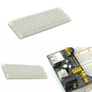 102 Breadboard 830 Point Solderless Prototype PCB Board For H2E5 Kit S7Y8