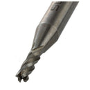 Gray 3 x 6mm Straight Shank 4 Flutes End Mill Milling Cutter