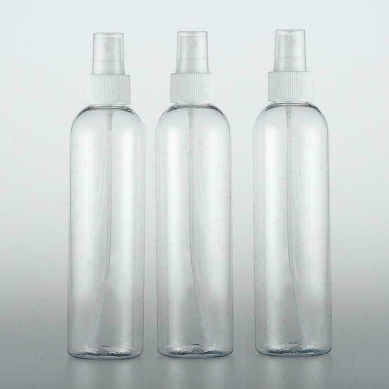 250ml Clear Plastic Perfume Empty Spray Bottle Travel Beauty Makeup U6O3