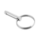 5 x 28mm Quick Release Pin Stainless Steel for Boat Marine Bimini Top
