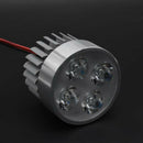 4LED Motorcycle Headlight Spot Light DRL Driving Fog Lamp Waterproof 12-85V FT