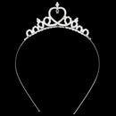 Crystal Tiara Hairband Kid Girl Bridal Princess Prom Crown Headband Hair Jewe BX