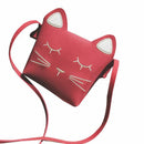 Cute Cat Girls Purse handbag Children Kid Cross-body shoulder bag Christmas L7U4