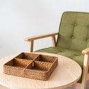 Straw Storage Basket Creative Living Room Desktop Storage Basket Cosmetic S
