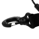 1pc Heavy Duty Scuba Diving Dive Spring Coil Camera Lanyard Clip Buckle 25cm