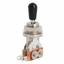 Electric Guitar Toggle Switch 3 Way In Black (Rhythm Treble) Pickup Selecto
