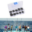600 Pcs 3# -12# Carbon Steel Fishing Hook Durable  Jig Head Fishing Tackle ne OZ