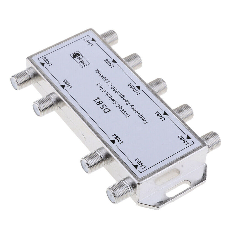Satellite Switch Max 1 in/8 Output Multi Video Path Multi Switch DS81 High