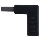 90 Degree USB 3.0 A Male to Female M/F Plug Adapter Connector Black D2X2