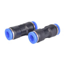 10pcs 6mm Pneumatic air quick push to connect fitting 1/4" OD straight tube M&O