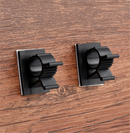 10x Adhesive Wire Cord Cable Drop Clips Desk Tidy Organizer Holder Line Fixer AU