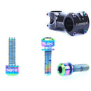 Risk M5X18 Bike Handle Bolts Titanium Alloy Bicycle Handle Cylindrical Head
