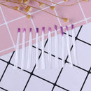 10pcs White Nail Form Fiberglass for Nail Quick Extension Acrylic Tips DIY T ME