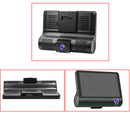Car DVR 3 Cameras Lens 4.0 Inch Dash Camera Dual Lens with Rearview Camera