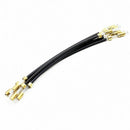 5pcs Violin Tail gut Tail cord Gut Cord Nylon with Brass Screw for 3/4 4/4  L8A6