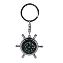 1pc Camping Hiking Compasses Outdoor Travel Portable Alloy Navigation Keychai-
