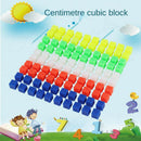 Mathematics Counting Cubes Block Early Educational Early Learning Toys Kids
