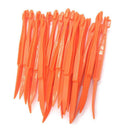 Orange Citrus Peelers Cosmer Set of 15 Plastic Easy Slicer Cutter Peeler Opener