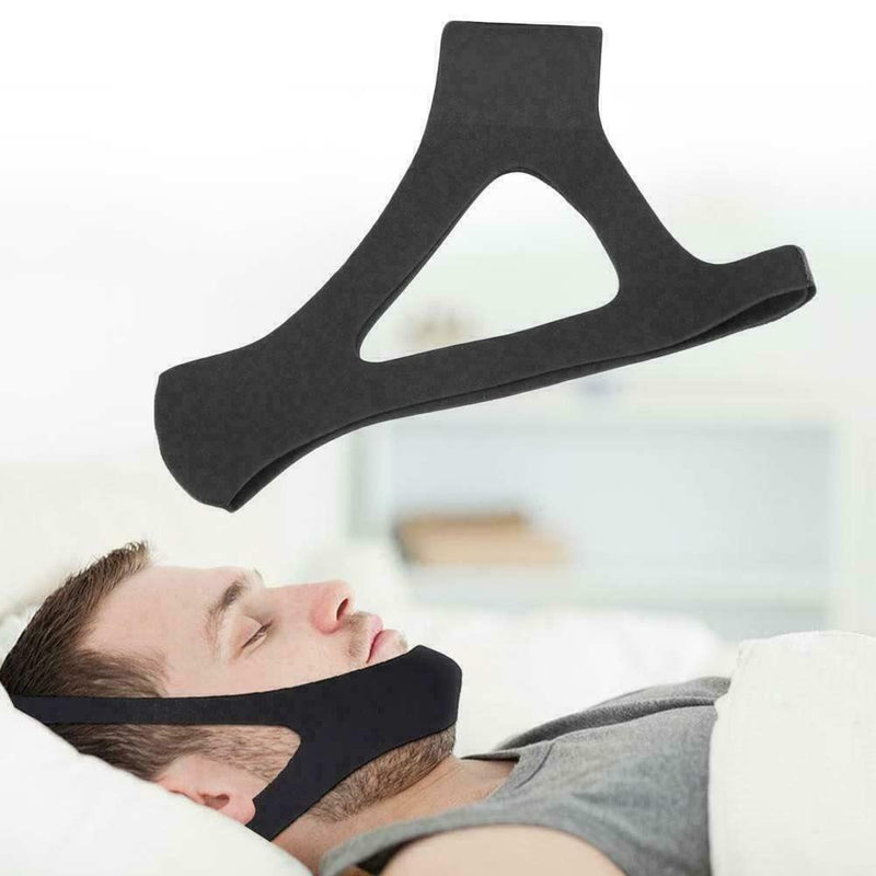 Snore Belt Stop Snoring Chin Strap Apnea Jaw Support AU Solution Sleep D8O2