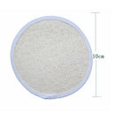 Natural Loofah Luffa Loofa Facial Body Pad Sponge Cleanser Scrubber Brush M&~