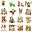 52pcs Christmas Graffiti Stickers for Suitcase Laptop Phone Skateboard Car