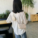 Alligator Leather Handbag Purse Women Sling Crossbody Shoulder Bag (Beige)
