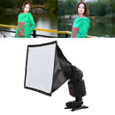 Universal Flash Lamp Soft Box Mini Diffuser for Canon Nikon Sony 15*17cm