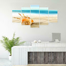 5pcs 5D DIY Full Drill Diamond Painting Beach Cross Stitch Mosaic Kit Decor
