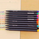 10Pcs Fineliner Colors Drawing Painting Sketch Artist Pen 0.38mm Markers Ma Y6E9
