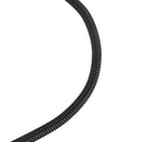 50 Ft Split Wire Loom Conduit Polyethylene Tubing Black Color Sleeve Tube Y8Z9