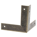 4Pcs Wooden Box Coner Furniture Hardware Cover Triangle Corners  BX