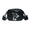 Cartoon Printing Square Shoulder Handbags Women PU Leather Crossbody Bag (5