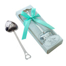 Stainless Steel Heart Shape Tea Leaves Strainer Infuser Spoon Wedding Favor