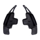 Black Steering Wheel Shift Paddle Blade Shifter Extension Cover for Benz A Class