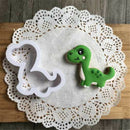 8pcs dinosaur volcano Cutter Sugarcraft Cake Decorating Cookies Pastry Mould  Gw