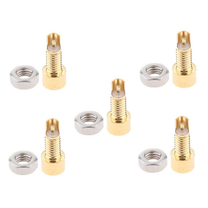 5Set Copper Plated Hearphone Earphone MMCX Connector Screws Nut Universal