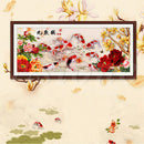 5D DIY 9 Fish Embroidery Diamond Painting Cross Stitch Kits Home Wall Decoration
