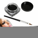 Pro Waterproof Eye Liner Liquid Eyeliner Shadow Gel Makeup Cosmetic+Brush Bl %a