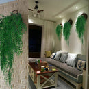 Artificial Hanging Plants 2PCS Artificial Green Ivy Vine Artificial Shrubs  S4N1