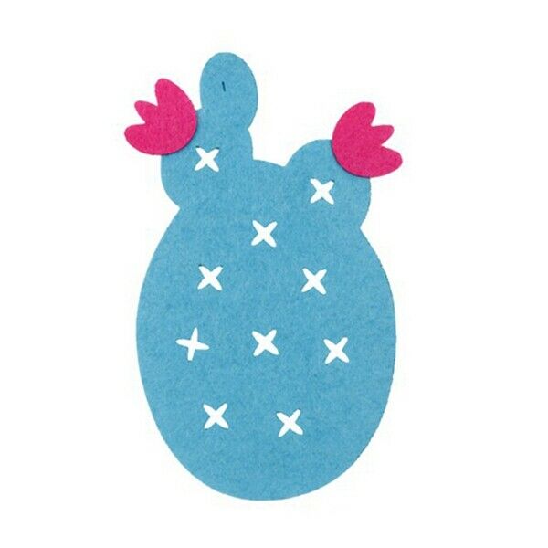 1 set Non-woven Fabric Cactus Garland Banner Flag Bunting Garland Party Fav