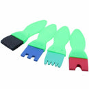 12PCS Children's Art Early Learning Drawing Mini Flower Sponge Brush School C5F2