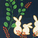 Japanese Doorway Curtain Noren Rabbit Under Moon For Home Decoration 85X150 N4N6