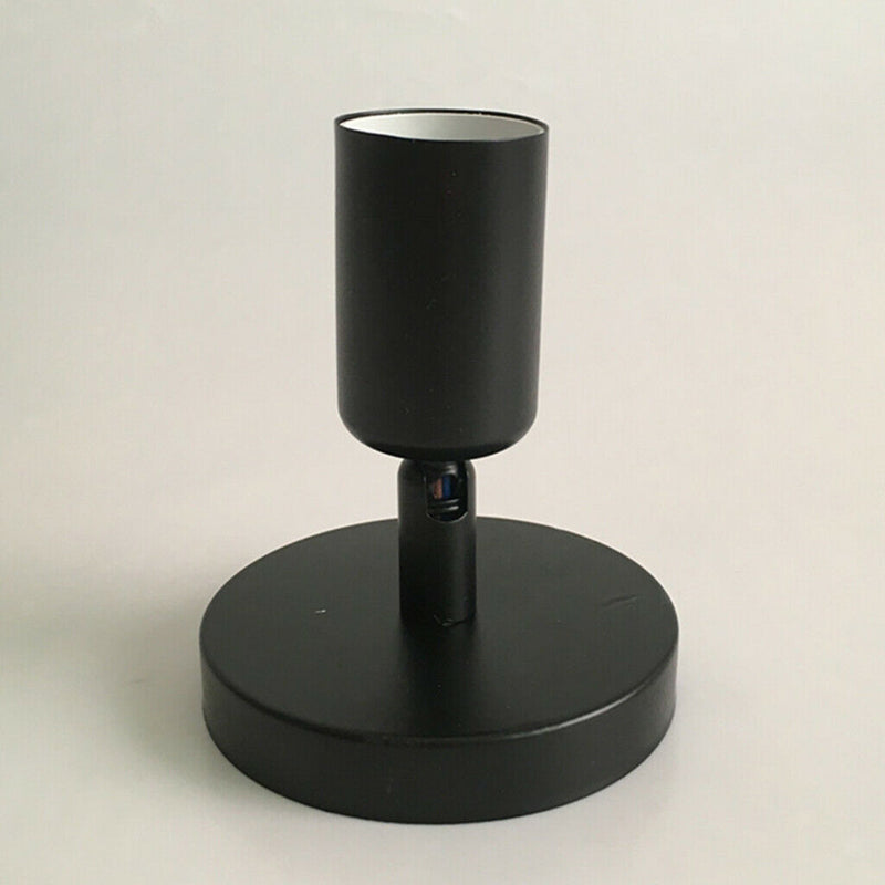 6x E27 110-240V Wall Plug-in Screw Base Round