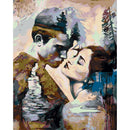 Painting By Numbers Kit DIY Women Men Canvas Oil Wall Art Picture Craft