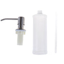 Stainless steel soap dispenser kitchen sink soap hand liquid pump bottle OZ