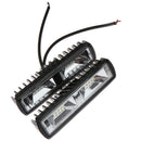 2x 48W 6inch Car Driving Fog Lamp 16LED Bulb Spot Beam Bar Off Road Work LightSE